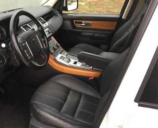 Left hand drive car LANDROVER RANGE ROVER SPORT (01/10/2012) - 